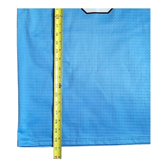 Teamwork Jersey Panthers 42-44 light blue #5 Curry polyester mesh sporty - Picture 4 of 8